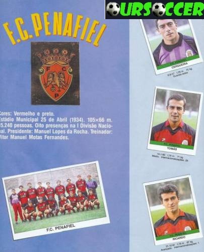Футбольный клуб Пенафиел 1991 год